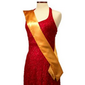 Gold Pageant Sash